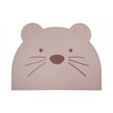 Nuuroo SZILIKON TÁNYÉRALÁTÉT- RÓZSA babaétkészlet