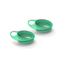 Nuvita EasyEating tál 2Darab - cool green - 8431 babaétkészlet