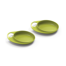 Nuvita EasyEating tányér 2db - green - 8451 babaétkészlet