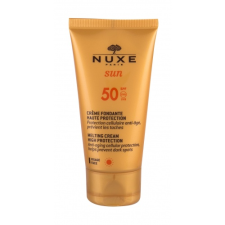 Nuxe Sun Melting Cream SPF50 fényvédő készítmény arcra 50 ml nőknek naptej, napolaj