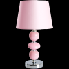 NÄVE ARAGA ASZTALI LÁMPA E14 MAX.40W IP20 36CM KERÁMIA RÓZSASZÍN-KRÓM