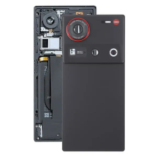  NX733J ZTE Nubia Z70 Ultra Fekete akkufedél hátlap, kamera lencse mobiltelefon, tablet alkatrész