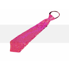  Nyakkendő flitterekkel - Pink