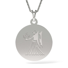  Nyaklánc ezüst medál modellel Virgo nyaklánc
