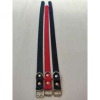  Nyakörv (bőr, varrás nélkül) kutyák részére (barna, fekete vagy piros színben) 3+mm/30mm/65cm