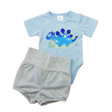  Nyári, kétrészes kisfiú szett rövidnadrággal babaruha szett