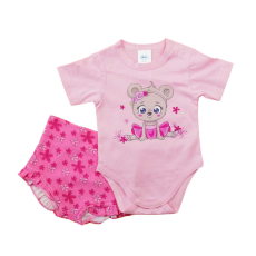  Nyári, kétrészes kislány szett rövidnadrággal