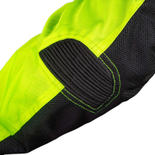  Nyári motoros kabát W-TEC Dexter bővített XL fekete-zöld motoros kabát