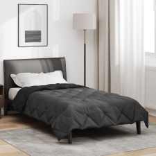  Nyári Takarmány Fekete és Antracit 220 x 135 cm Mikroszál lakástextília