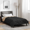  Nyári Takarmány Fekete és Taupe 220 x 155 cm Mikroszál