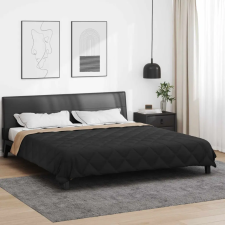  Nyári Takarmány Fekete és Taupe 240 x 200 cm Mikroszál lakástextília