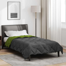  Nyári Takarmány Zöld és Antracit 220 x 135 cm Mikroszál lakástextília