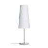  NYC/CONNY 15/30 asztali lámpa Polycotton fehér/nikkel 230V LED E27 11W