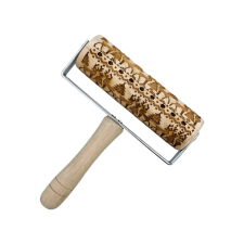  Nyeles nyújtófa, rénszarvas és karácsonyfa, fa, 15×18 cm sütés és főzés