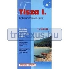 Nyír Karta 1. Tisza térkép Nyír-Karta Bustyaháza - Lónya 1:100 000 térkép