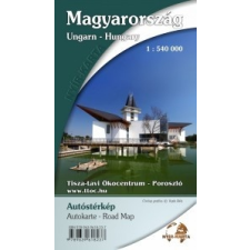 Nyír-Karta Kiadó Magyarország térkép, Magyarország autótérkép Nyír-Karta 2017-18 1:540 000 térkép