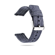 Nylon óraszíj - okosóra nylon pótszíj 20/22mm - Kék okosóra kellék