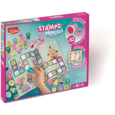 Nyomdázó készlet, foglalkoztató füzettel, MAPED CREATIV "Stamps", hercegnő kreatív és készségfejlesztő