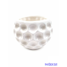  Nyomott kör mintás gömb kaspó dekorációs kellék