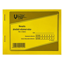  Nyomtatvány átvételi elismervény VECTRA-LINE nyomtatvány