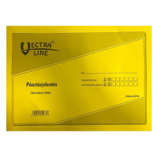 Nyomtatvány pénztárjelentés VECTRALINE A/4 25x2 lapos fekvő nyomtatvány