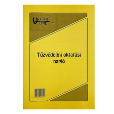  Nyomtatvány tűzvédelmi oktatási napló VECTRA-LINE nyomtatvány