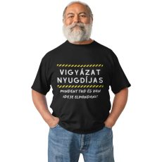  Nyugdíjas mindent tud és van ideje elmondani - Férfi Póló