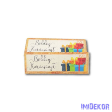  Nyújtott deszka 5db/csomag 10x3,5cm - Ajándékos képkeret dekorációs kellék