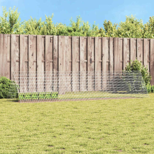  Nyúl Ketrec Ezüst 215 x 100 x 85 cm Horganyzott acél kisállatfelszerelés