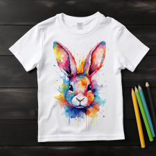  Nyúl póló (Gyerek)(Színes) gyerek póló