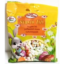  Nyuszi Zizi Vegyes Gyümölcs Ízű Puffasztott Rizses Cukordrazsé 50g csokoládé és édesség