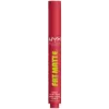 NYX Professional Makeup Fat Matte Smooth Color Lipstick 10 Flamingo Feather, 2 g