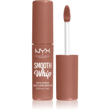 NYX Professional Makeup Smooth Whip Matte Lip Cream bársonyos rúzs kisimító hatással árnyalat 01 Pancake Stacks 4 ml rúzs, szájfény