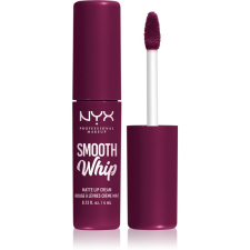 NYX Professional Makeup Smooth Whip Matte Lip Cream bársonyos rúzs kisimító hatással árnyalat 11 Berry Bed Sheers 4 ml rúzs, szájfény