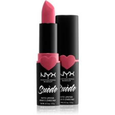 NYX Professional Makeup Suede Matte Lipstick mattító rúzs árnyalat 27 Cannes 3,5 g rúzs, szájfény