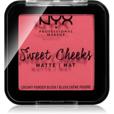 NYX Professional Makeup Sweet Cheeks Blush Matte arcpirosító árnyalat DAY DREAM 5 g arcpirosító, bronzosító