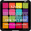 NYX Professional Makeup Ultimate Shadow Palette I Know That's Bright 0,8 g