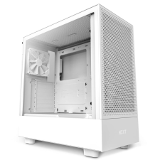 NZXT Case H5 Flow RGB White - Midi (CC-H51FW-R1) számítógép ház