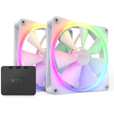 NZXT F140 RGB fehér 2 darabos szett hűtés