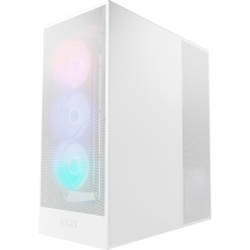 NZXT H7 Flow 2024 RGB Midi torony számítógépház - Fehér számítógép ház