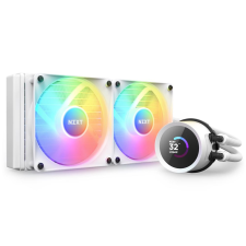 NZXT Kraken 240 RGB univerzális vízhűtés fehér (RL-KR240-W1) hűtés