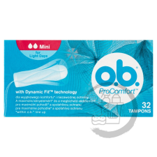 O.B. O.b. tampon 32 db ProComfort Mini intim higiénia