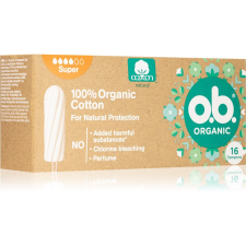 O.B. Organic Super tamponok 16 db gyógyászati segédeszköz