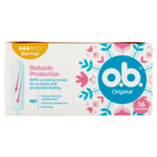 O.B. Original Normal tampon 16 db intim higiénia