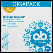 O.B. ProComfort Normál tampon 64 db intim higiénia