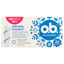 O.B. Ultimate Comfort tampon 32db - MINI intim higiénia