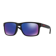 Oakley OO9102 36 HOLBROOK MATTE BLACK + RED IRIDIUM napszemüveg napszemüveg