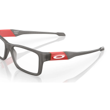 Oakley OY8020 02 DOUBLE STEAL Satin Grey Smoke Demo Lens szemüveg szemüvegkeret