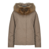 OAKWOOD Parka kabátok SYMA (raccon fur) Bézs EU L