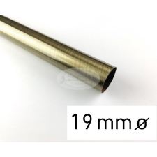 Óarany színű fém karnisrúd 19 mm átmérőjű karnis, függönyrúd